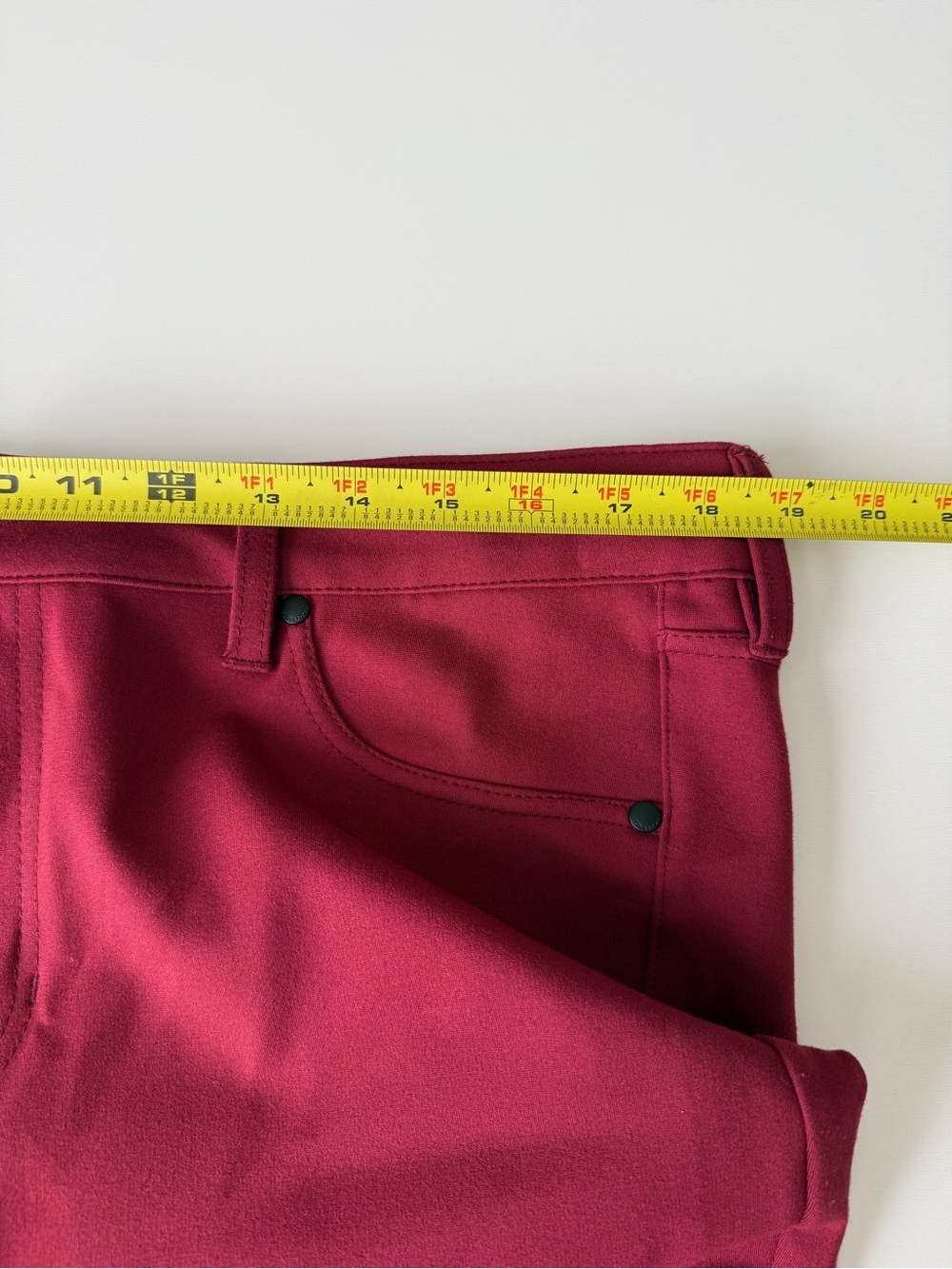 Liverpool Los Angeles Burgundy Women’s Gia Glidder Skinny Pull on Pants 16/33 - Picture 5 of 10